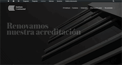 Desktop Screenshot of instituto.continental.edu.pe