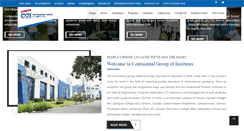Desktop Screenshot of continental.ac.in